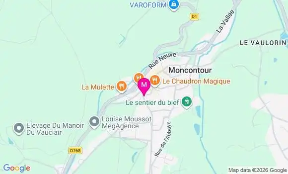Localisation Mtre Clair Vanessa