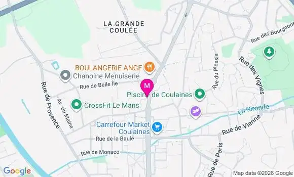 Localisation Mtre Gillet Sandra