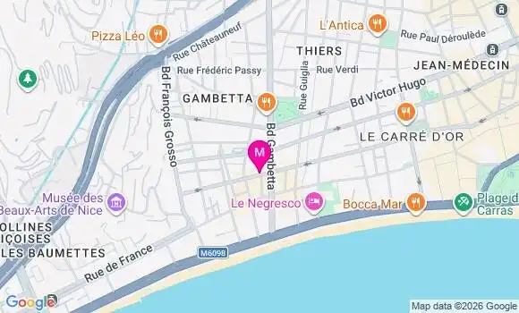 Localisation Mtre Nan Frédéric