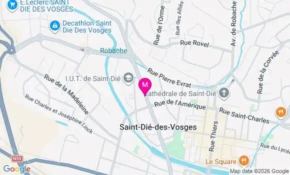 Localisation Mtre Colin Manon