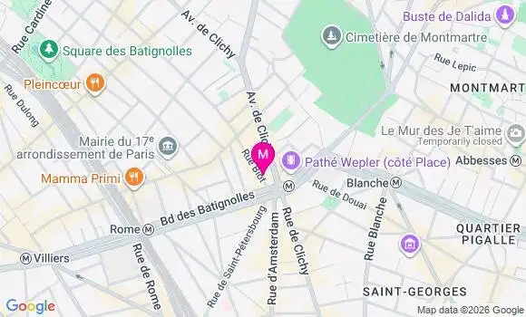 Localisation Mtre Cariou Camille