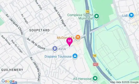 Localisation Mtre De Beaumont Mathilde