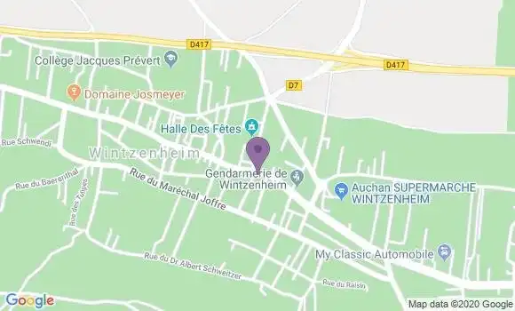 Localisation Mtre Daull Christian