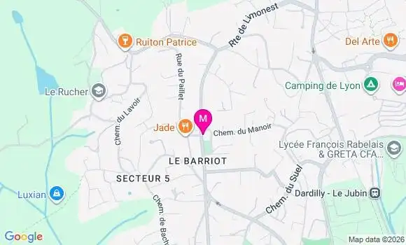 Localisation Mtre Ducarouge Nathalie