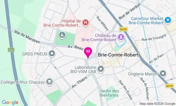 Localisation Mtre Vanysacker Olivier