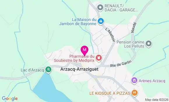 Localisation Mtre Gilardin Anne Laure