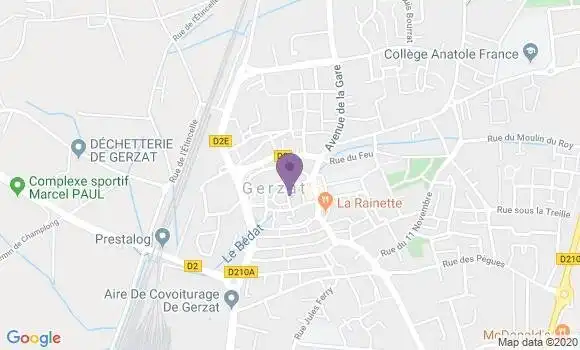 Localisation Mtre Montagnon Jean Pierre