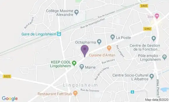 Localisation Mtre Wolff Laurence