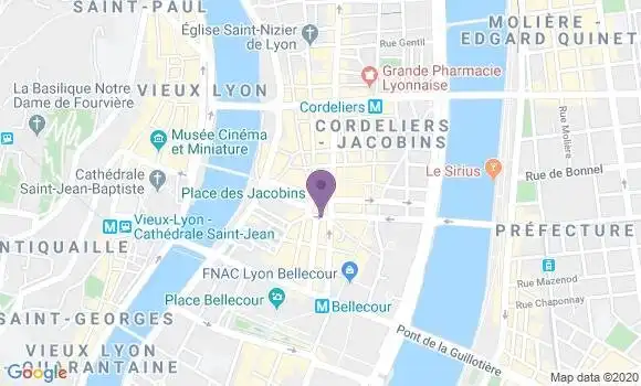 Localisation Mtre Girod Catherine