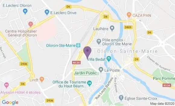 Localisation Mtre Alberty Laurence