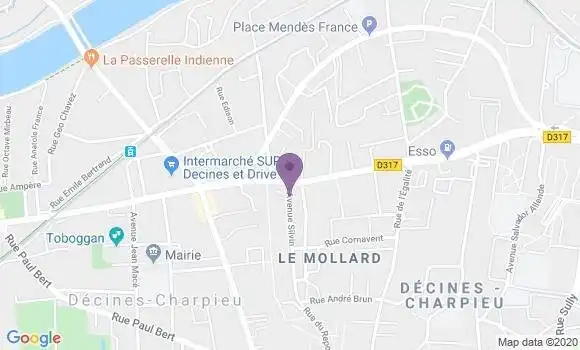 Localisation Mtre Vaz Fabrice