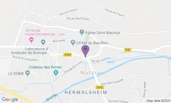 Localisation Mtre Thomas Jean Pierre