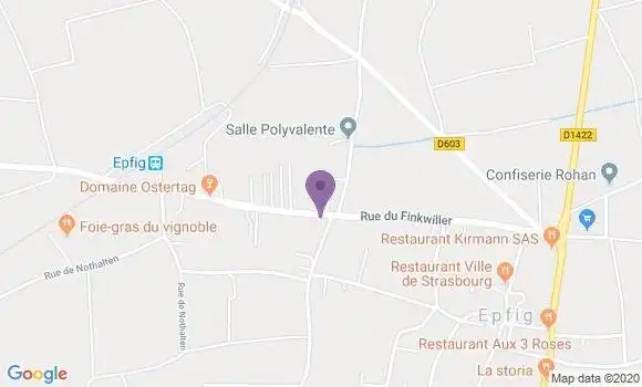 Localisation Mtre Walter Philippe