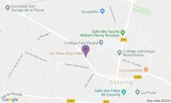 Localisation Mtre Theret Yves