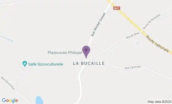 Localisation Mtre Plaskowski Philippe