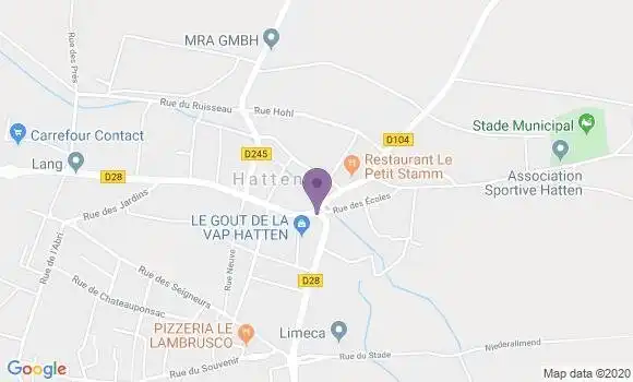 Localisation Mtre Schorp Laurent