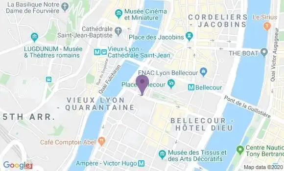Localisation Mtre Ginon Xavier
