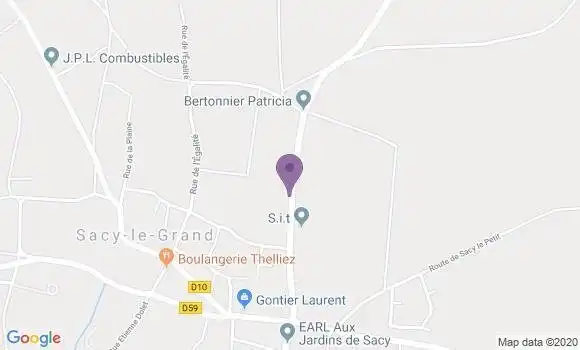 Localisation Mtre Bertonnier Patricia