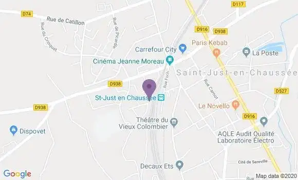 Localisation Mtre Bouthors Clément