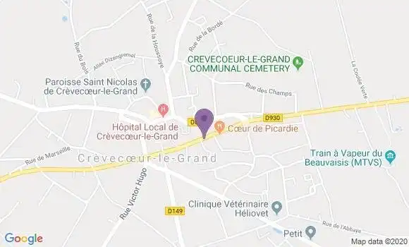 Localisation Mtre Damay Emmanuelle