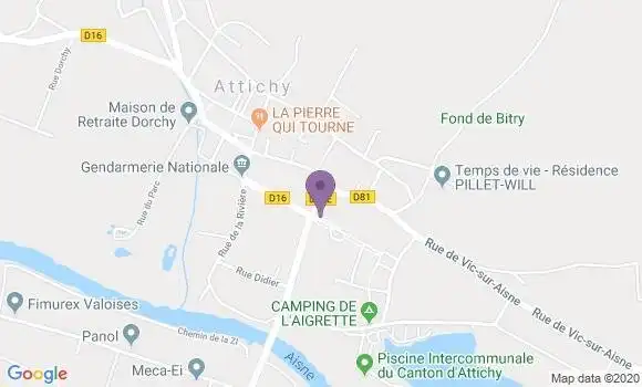 Localisation Mtre Francois Emmanuel