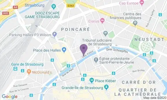 Localisation Mtre Berthol Catherine