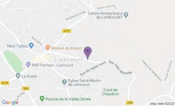 Localisation Mtre Leclair Marie Christine