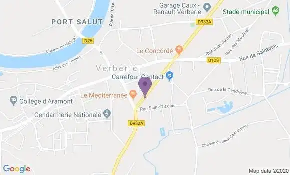 Localisation Mtre Lefranc Blandine