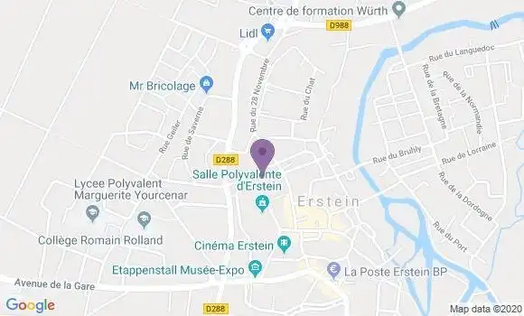 Localisation Mtre Rustenholz Edmond