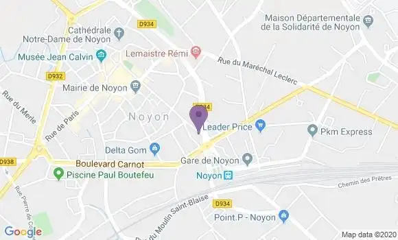 Localisation Mtre Hubau Nicolas