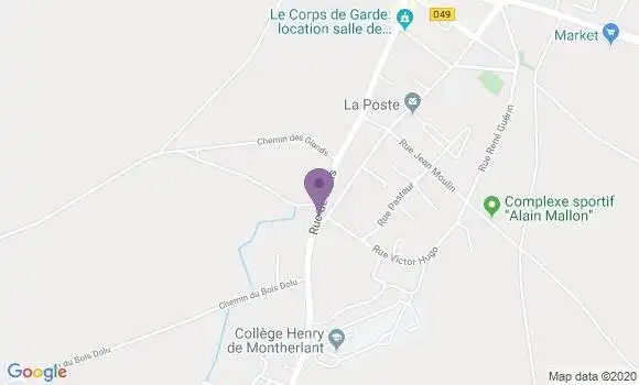 Localisation Mtre Picard Catherine