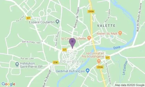 Localisation Mtre Lemaitre Véronique