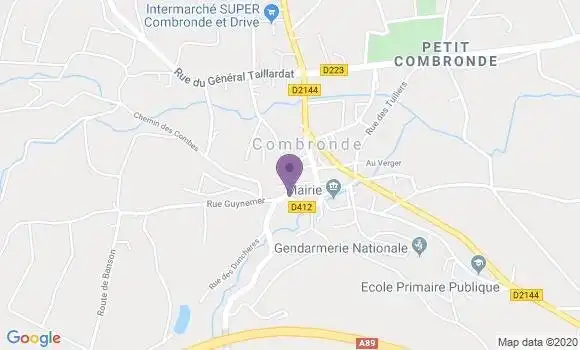 Localisation Mtre Girard Marion