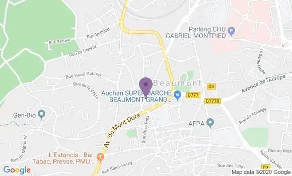 Localisation Mtre Goujon Philippe Jean