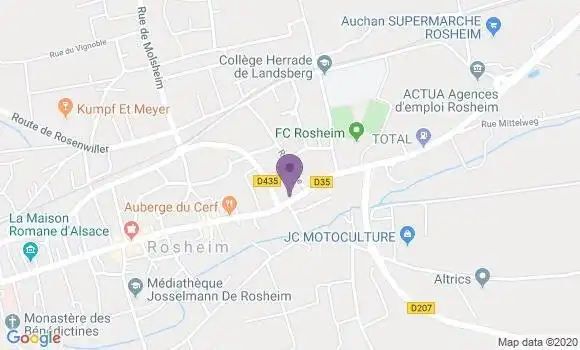 Localisation Mtre Kuhn Magret Isabelle