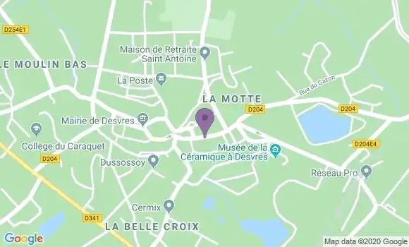 Localisation Mtre Vandenbroucque Bruno