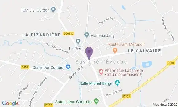 Localisation Mtre Marteau Jany