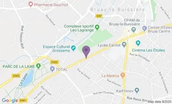 Localisation Mtre Six Hervé