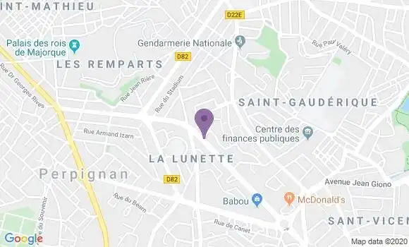 Localisation Mtre Ribot Nicolas