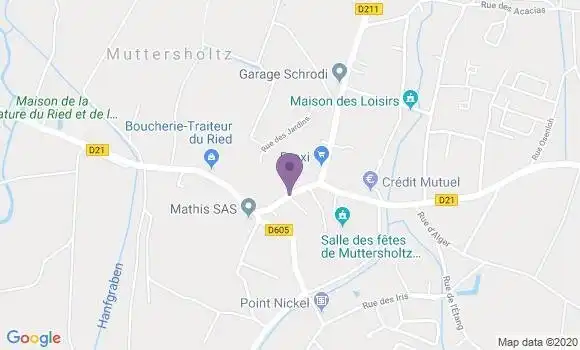 Localisation Mtre Frering Bettina