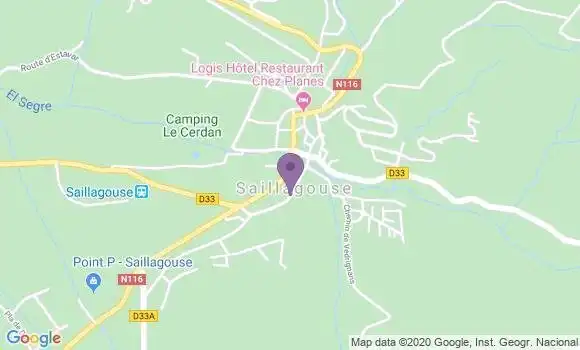 Localisation Mtre Ponsaille Eric