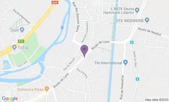 Localisation Mtre Camisan Samuel