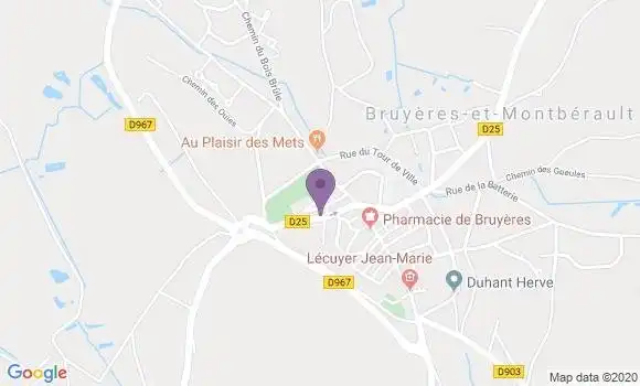 Localisation Mtre Willaume Valérie