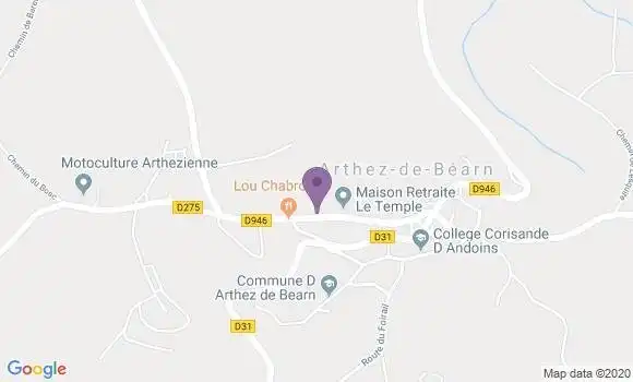 Localisation Mtre Deslous Marie Christine