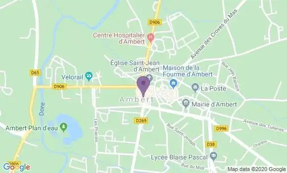 Localisation Mtre Sauret Pierre