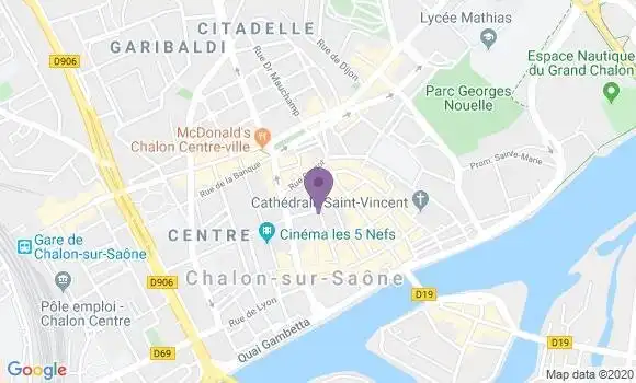 Localisation Mtre Jeannin Eric