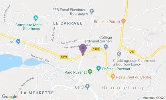 Localisation Mtre Lavirotte Bertrand