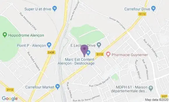 Localisation Mtre Le Carbonnier de La Catherine
