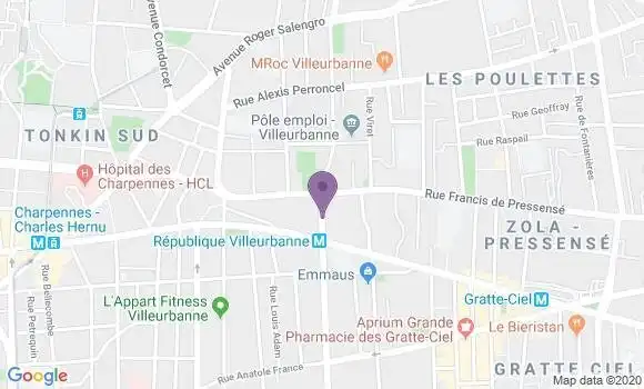 Localisation Mtre Murat Marie Pierre
