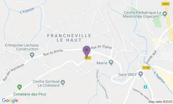 Localisation Mtre Raymond Christophe